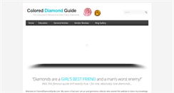 Desktop Screenshot of coloreddiamondguide.com